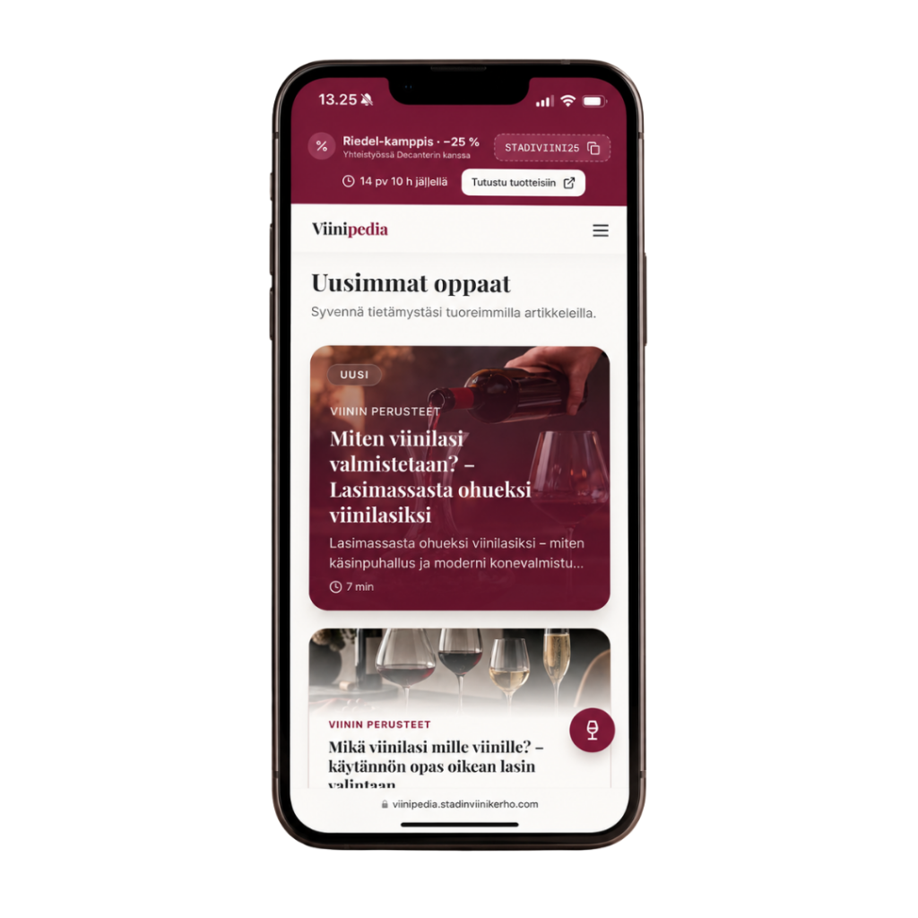 Viinipedia web app